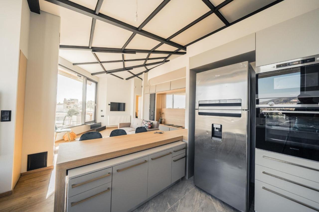 Sky Apartment Athen Eksteriør bilde