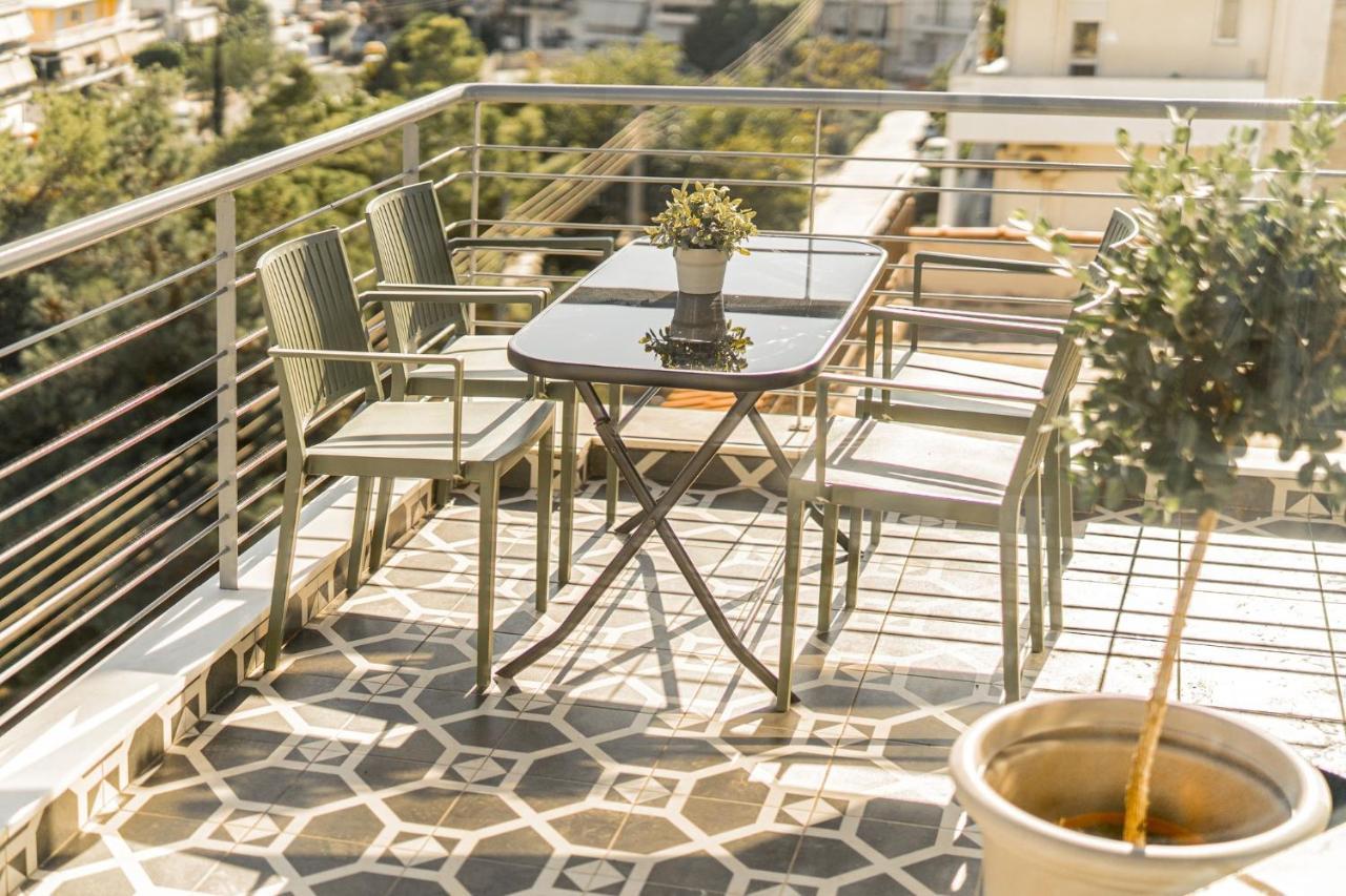 Sky Apartment Athen Eksteriør bilde