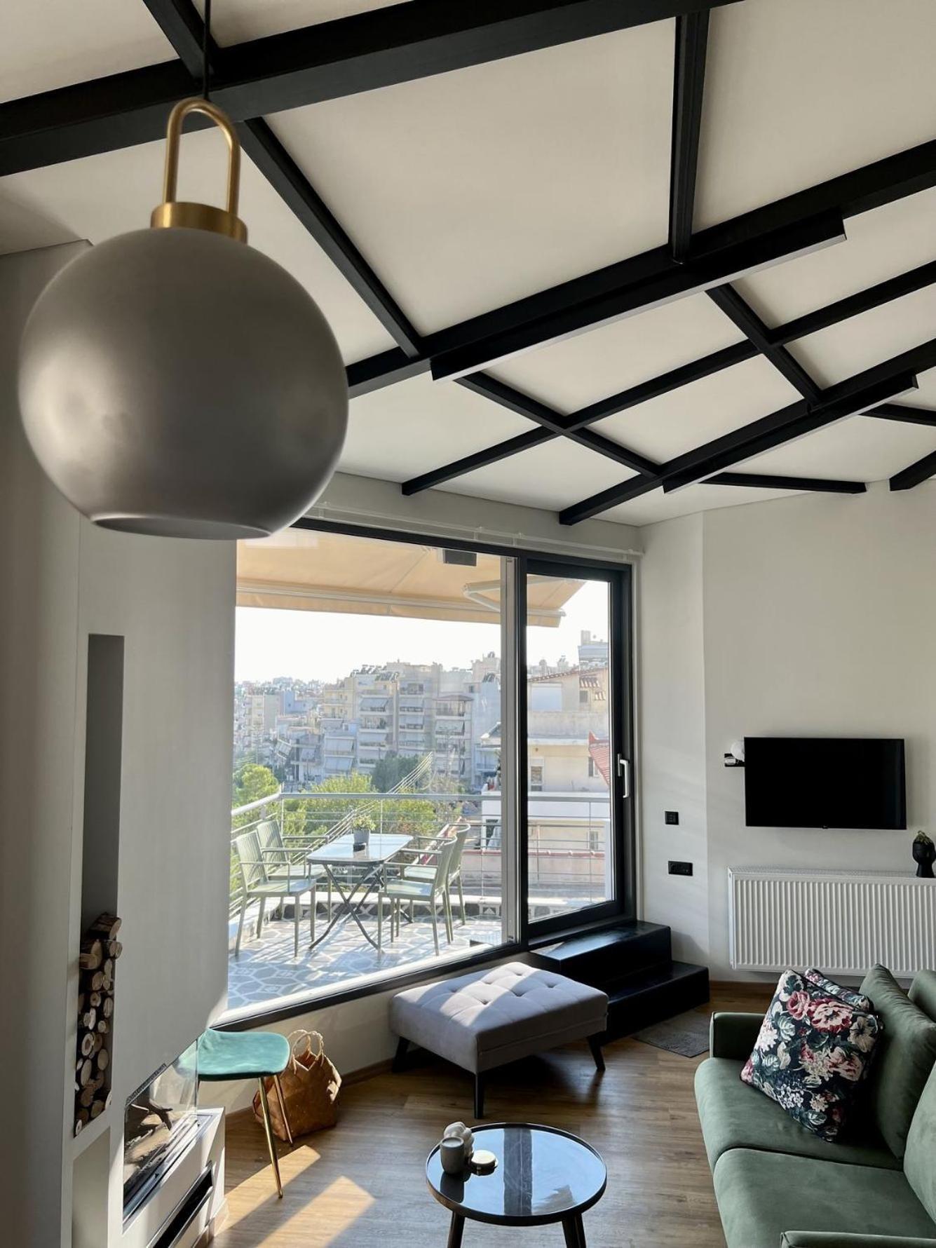 Sky Apartment Athen Eksteriør bilde