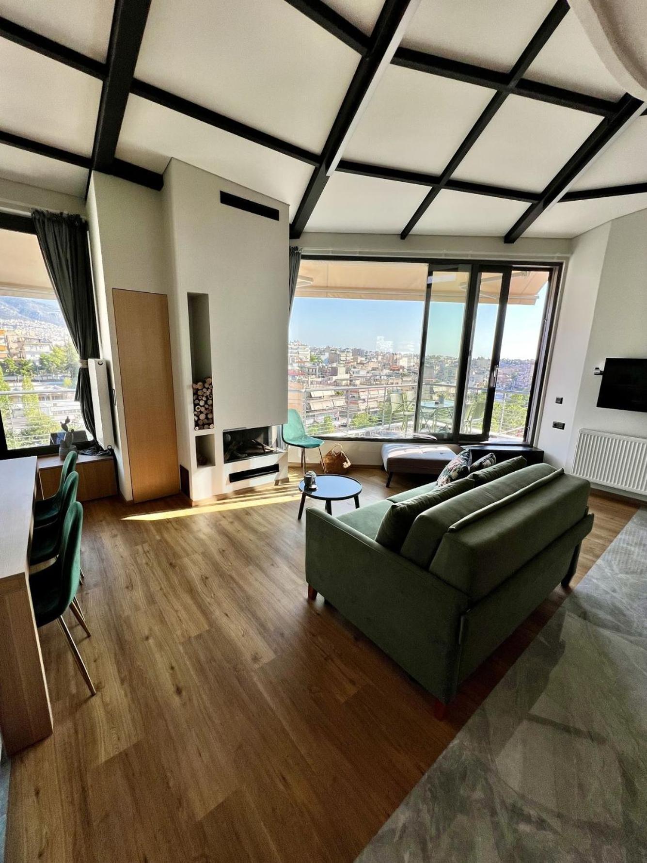 Sky Apartment Athen Eksteriør bilde